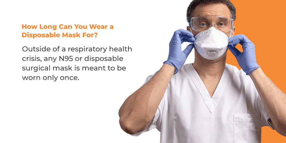 How Long Can You Wear a Disposable Mask For?