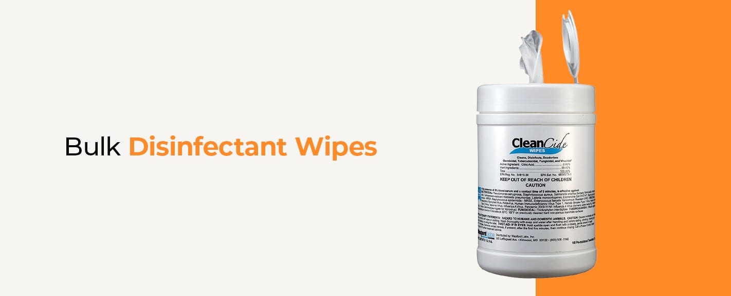 Bulk Workplace Disinfectant Wipes