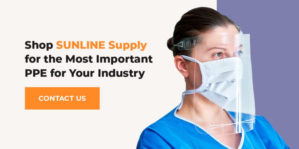 Shop SUNLINE Supply for the Most Important PPE for Your Industry