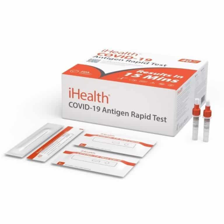 iHealth OTC Rapid At-Home COVID-19 Antigen Test Kits for Sale | Shop ...