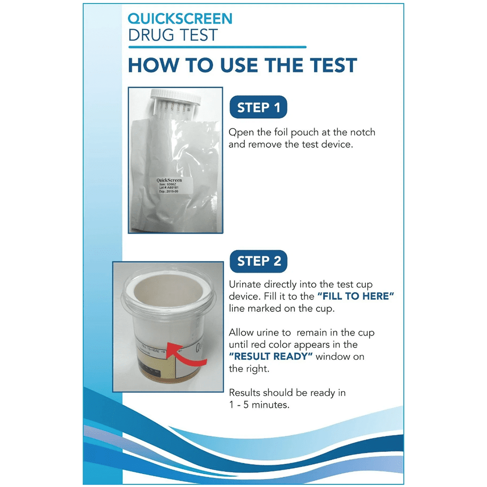 3 x 10 in 1 Drug Testing Kit Home Urine Test Wide Range of